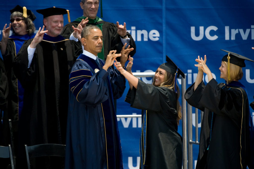 Obama at Commencement 2014