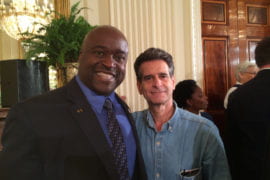 Greg Washington with Dean Kamen