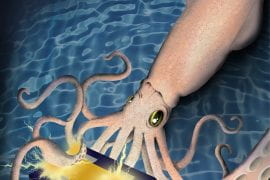 Exploring technology of squid skin