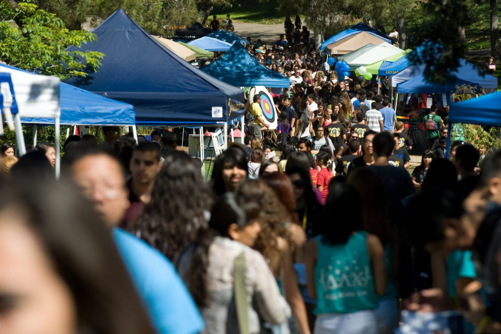 UC Irvine Involvement Fair