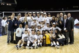 UCI national champions in men’s volleyball