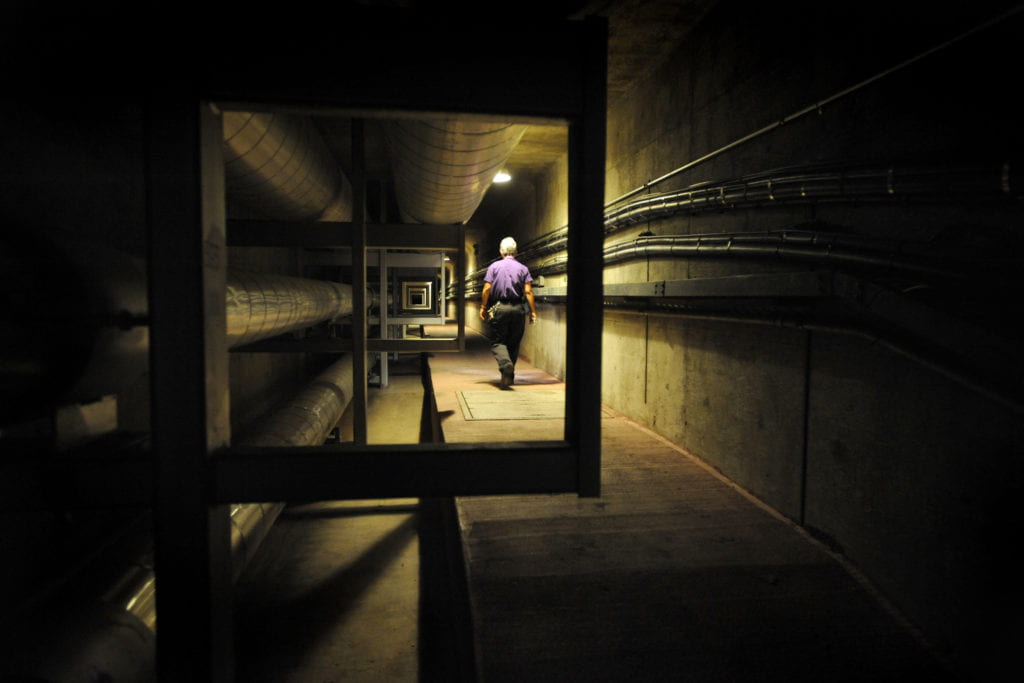 UCI's underground tunnels