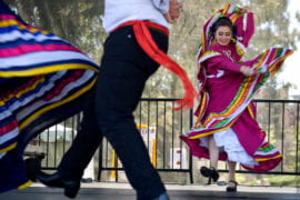 Ballet Folklorico at the Wayzgoose festival