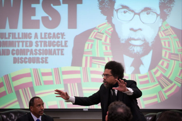Cornel West discusses student activism at UCI