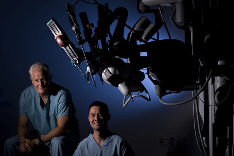 Robots redefining cancer surgery