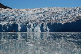 Warmer ocean speeding Greenland glacier melt