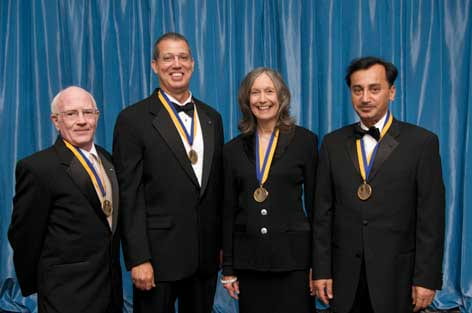 Honorees at the 2009 UC Irvine Medal awards