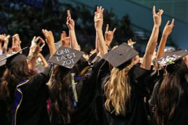 Grads give one last ”Zot!”