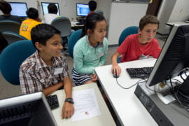 Teens tackle world dilemmas in UCI’s summer APPcamp