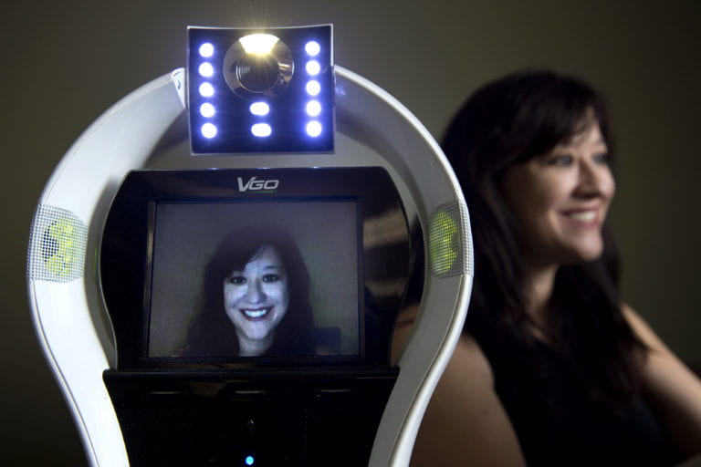 Robotic surrogates help chronically ill kids maintain social, academic ties at school