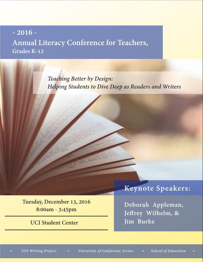 UCI to host Annual Literary Conference for Teachers