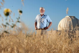 Professor emeritus of physics & astronomy receives Heinlein Award for science fiction