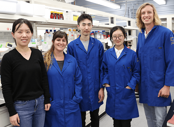 UCI engineering team creates biocatalyst for microbial production of useful commodities
