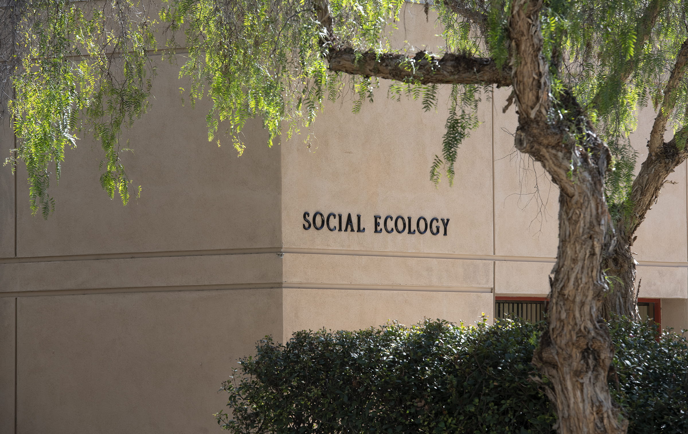 School of Social Ecology building on UCI campus