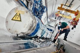 UCI-led team of physicists detects signs of neutrinos at Large Hadron Collider