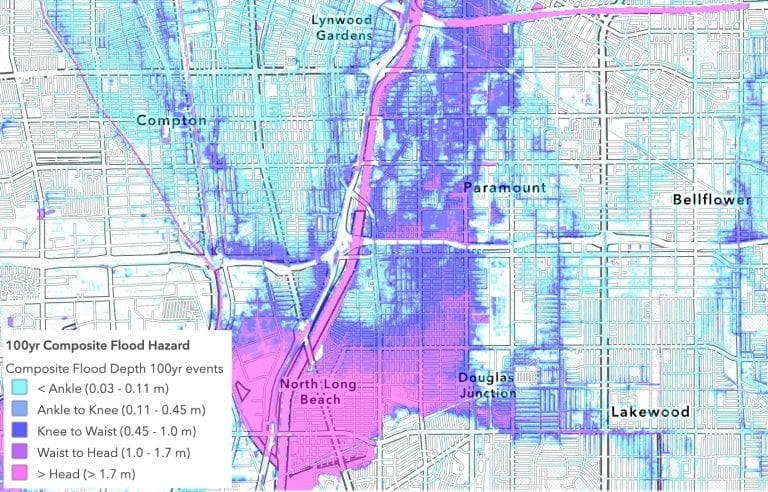 UCI flood modeling framework reveals heightened risk and disparities in Los Angeles
