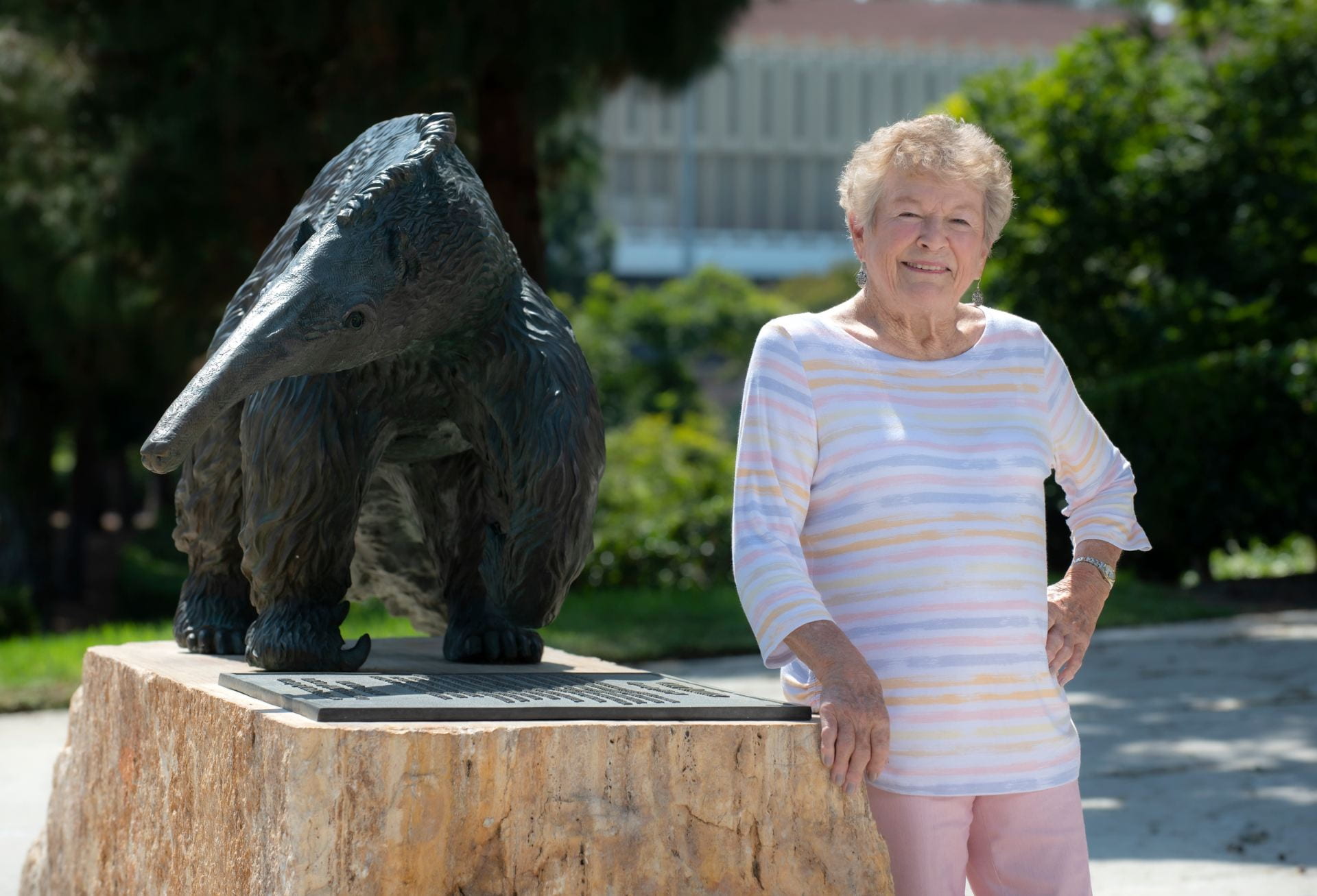 Photo of Linda Dempsay, first female athletic director at UCI