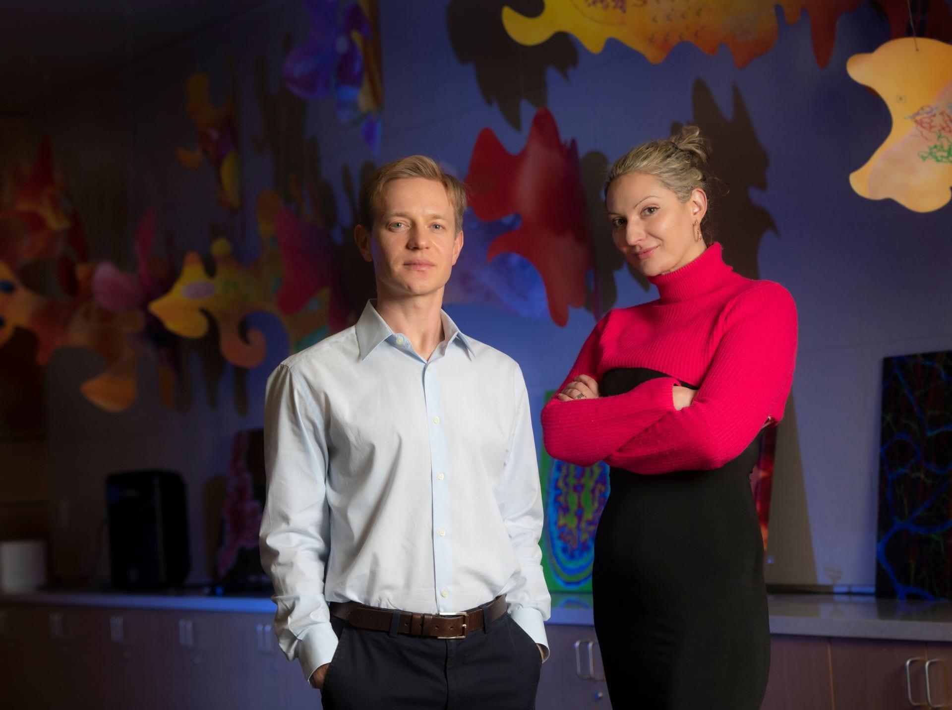 Maksim Plikus (left) and Dr. Natasha Mesinkovska have helped push UCI to the forefront of efforts to treat and cure hair loss.