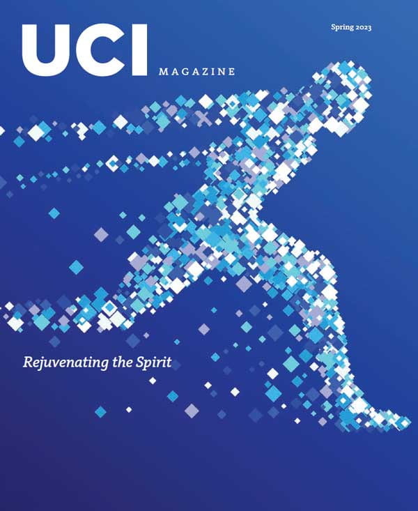 UCI Magazine, Spring 2023 cover