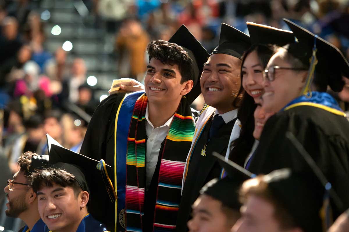 Celebrations from 2023 UCI commencement.