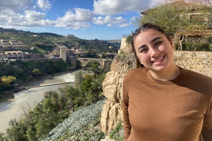 Elizabeth Hafen ’22 is currently in Madrid, researching Spain’s immigration policies, as part of the Fulbright Program.