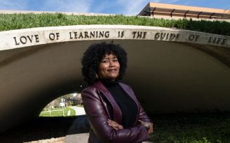 Bridget Cooks, professor of art history and African American studies photo: Steve Zylius/UC Irvine