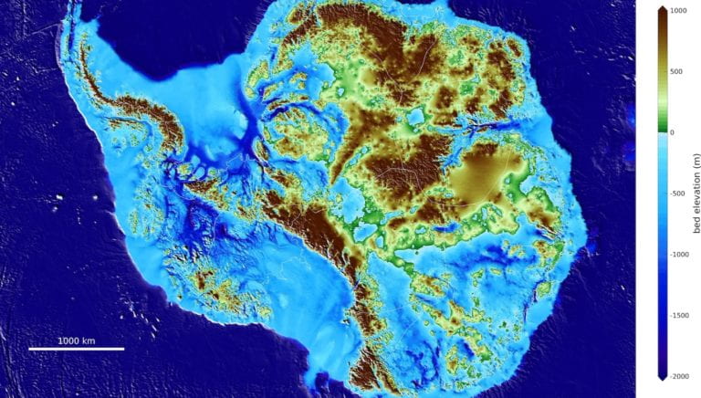 Uci Led Team Releases High Precision Map Of Antarctic Ice Sheet