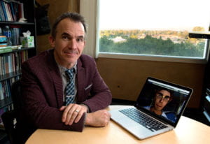 UCI professor of anthropology Tom Boellstorff conducts studies how people with disabilities make use of new online technologies.